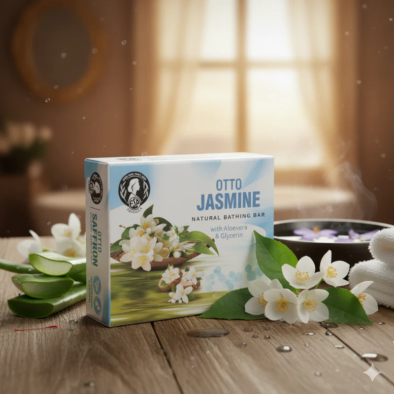 Esp Botanica Otto Jasmine - Natural Bathing Bar - 75Gms