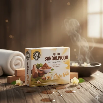 Esp Botanica Otto Sandalwood - Natural Bathing Bar - 75Gms